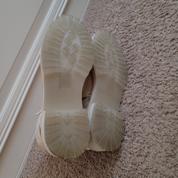 ☃️ NIB Dolce Vita Whitny boots sandstone canvas 8.5 - Picture 11 of 11